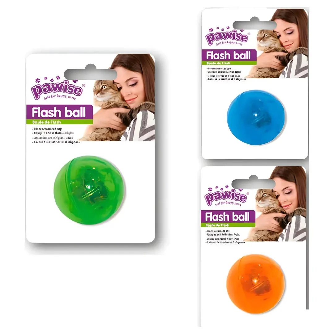 Pawise Işıklı Top Kedi Oyuncağı 4 Cm